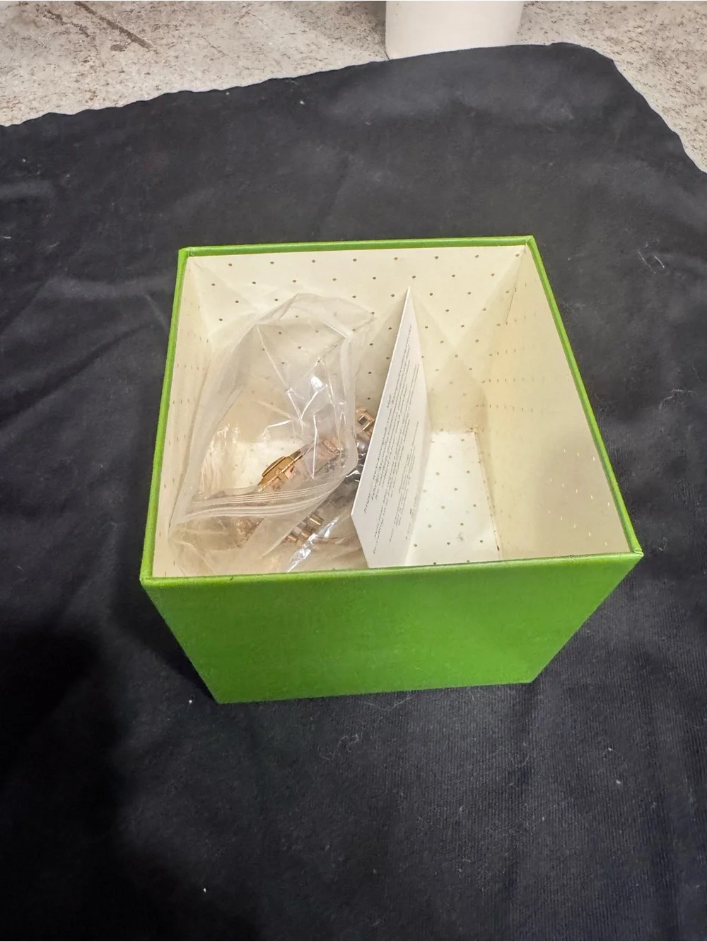kate spade Gold and White Ladies Bracelet Watch